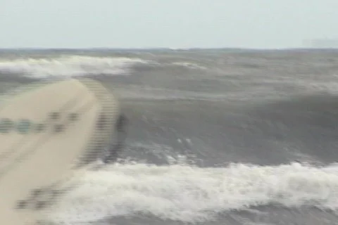 Stormy Surfing Stock Footage 312011