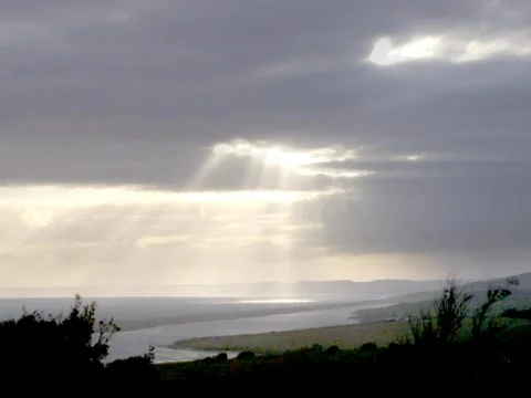 Stormy Vista Stock Footage 490286