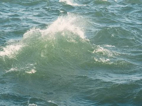 Stormy Waves Closeup Stock Photos
