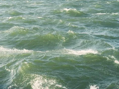 Stormy Waves Closeup Stock Photos