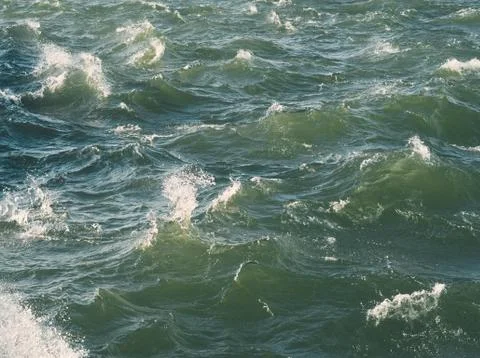 Stormy Waves Closeup Stock Photos