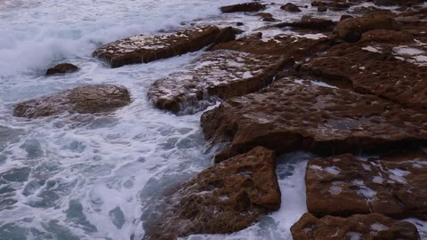 Stormy Waves Stock Footage 75859094