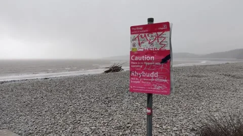 Stormy Weather at The Knap Stock Footage 131669221