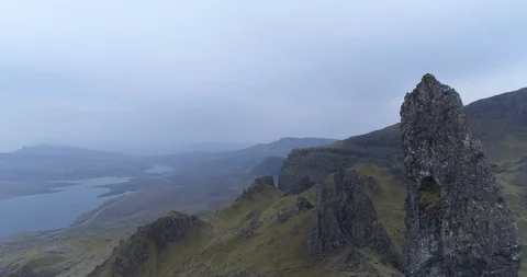Storr flyby Stock Footage 108428808
