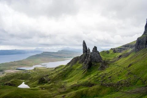 The Storr, Scotland Stock Photos
