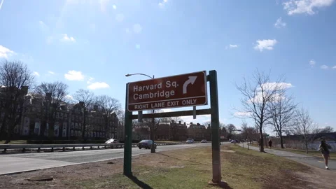 STORROW DRIVE CAMBRIDGE Stock Footage 181012066