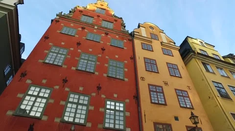 Stortorget Public Square, Gamla Stan, Sweden Stock Footage 61851846