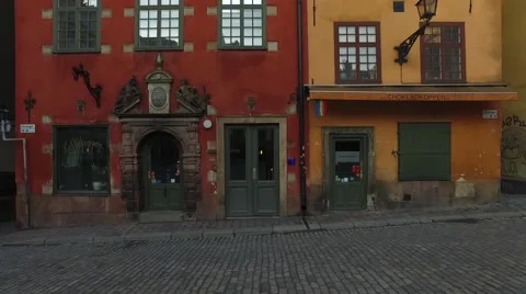 Stortorget Public Square, Gamla Stan, Sweden Stock Footage 61851908