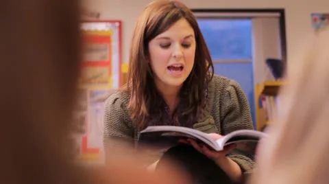 Story time Stock Footage 22666539