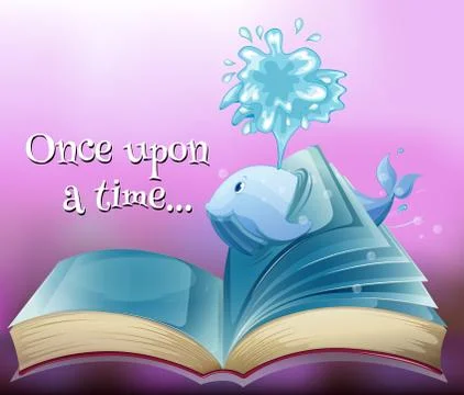 A storybook Stock Illustration