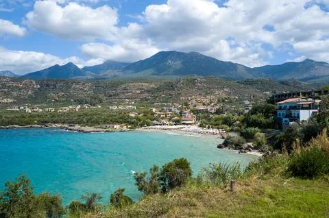 Stoupa Beach Stock Photos