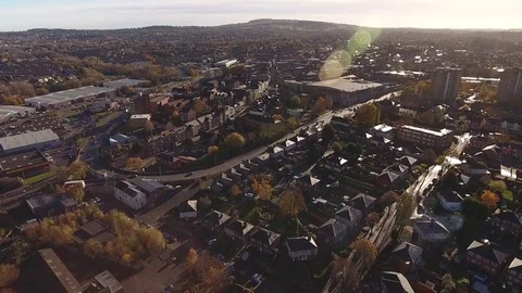 Stourbridge Town Centre and Ring Road. Видео 69944569