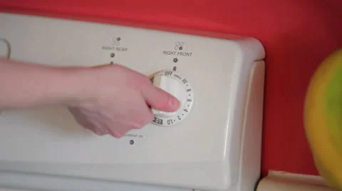 Stove cooking Stock Footage 46200868