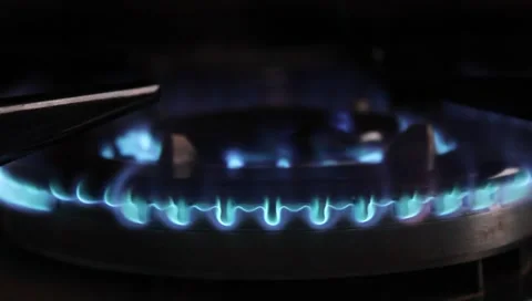 Stove Head Close-up Stock Footage 1071707