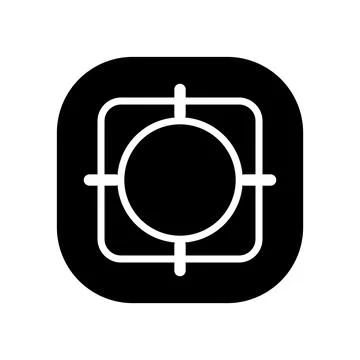 Stove icon vector Stock Illustration