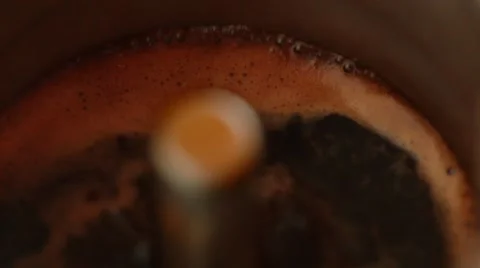 Stove top espresso coffee maker Stock Footage 45495769