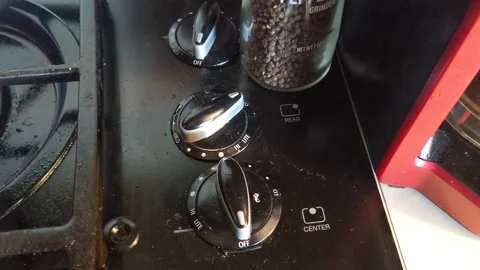 Stovetop Burner Knobs 스톡 동영상 182515470