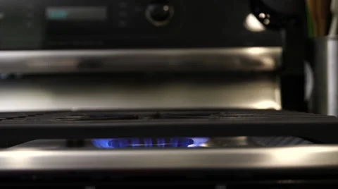 Stovetop Burner Turned Off Video stock 61405910