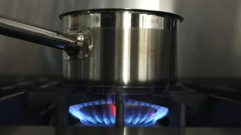 Stovetop, lower angle Video stock 33348182