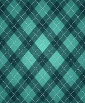 St.patrick's day's rhombic pattern Stock Illustration