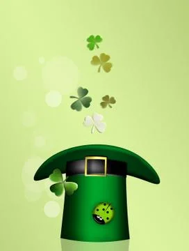St.Patrick's hat Stock Illustration