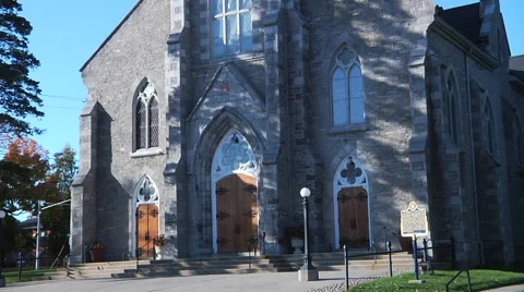 St.Peter-in-Chains, historical irish Cathidral. Stock Footage 55855351