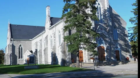 St.Peter-in-Chains Irish Cathedral Stock Footage 55855754
