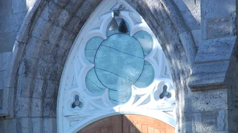 St.Peter-in-Chains Irish Cathedral (zoom-out) Stock Footage 55855555