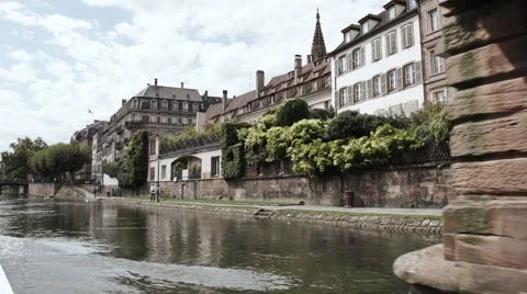 Strabourg from river 02 動画素材 50311790