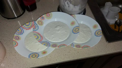 Stracciatella, Italian food Stock Footage 152073363