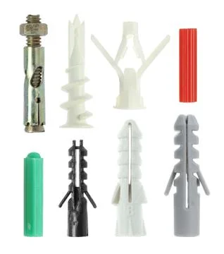 Straddling dowel collection Stock Photos