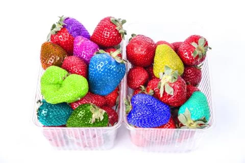 Straeberries Stock Photos