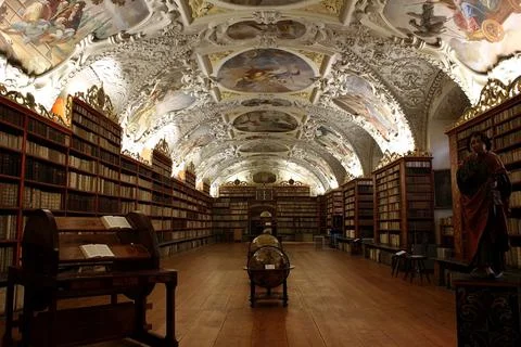 Strahov Library Stock Photos