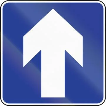 Straight Ahead in Brunei Stock Illustration