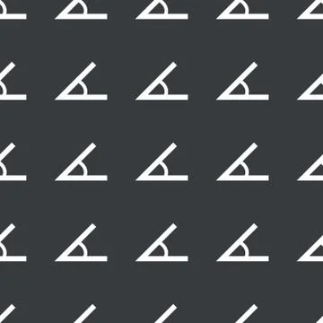 Straight black angle pattern Stock Illustration