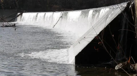 Straight Falls 스톡 동영상 1105556