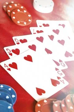 Straight Flush Stock Photos