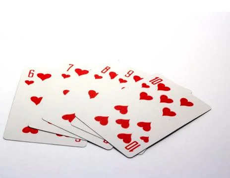 Straight Flush Stock Photos