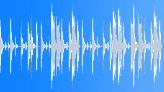 Straight Forward House Drum Pattern 132 BPM Stock Music
