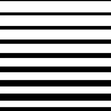 Straight horizontal lines pattern, parallel lines. Horizontally seamless. 库存插图
