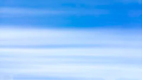 Straight line clouds as sun rays Stock Photos