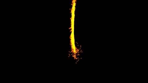 Straight Line Particle Explosion Stock Footage 33839908