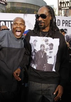 'Straight Outta Compton' Los Angeles Premiere Stock Illustration