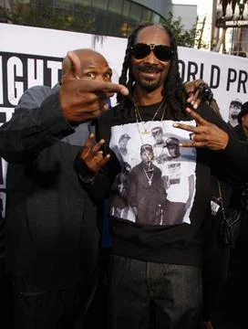 'Straight Outta Compton' Los Angeles Premiere Stock Illustration
