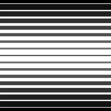 Straight, parallel horizontal lines. Lineal, linear backdrop. Horizontally se Stock Illustration