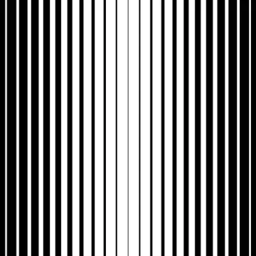 Straight, parallel vertical lines. Lineal, linear backdrop. Vertically seamle Stock Illustration