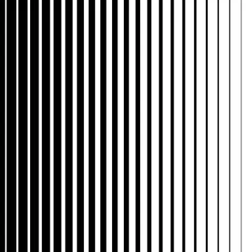 Straight, parallel vertical lines. Lineal, linear backdrop. Vertically seamle Stock Illustration