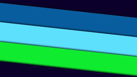 Straight plane objects layered on top of each other, paper cut Video stock 165705276