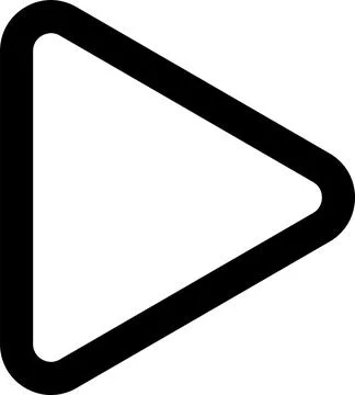 Straight Pointed arrow icon. Black arrow pointing right. Direction pointer Stock Illustration