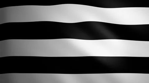 Straight Pride flag with fabric texture that moves in the wind. Smooth move.. Stock Illustration